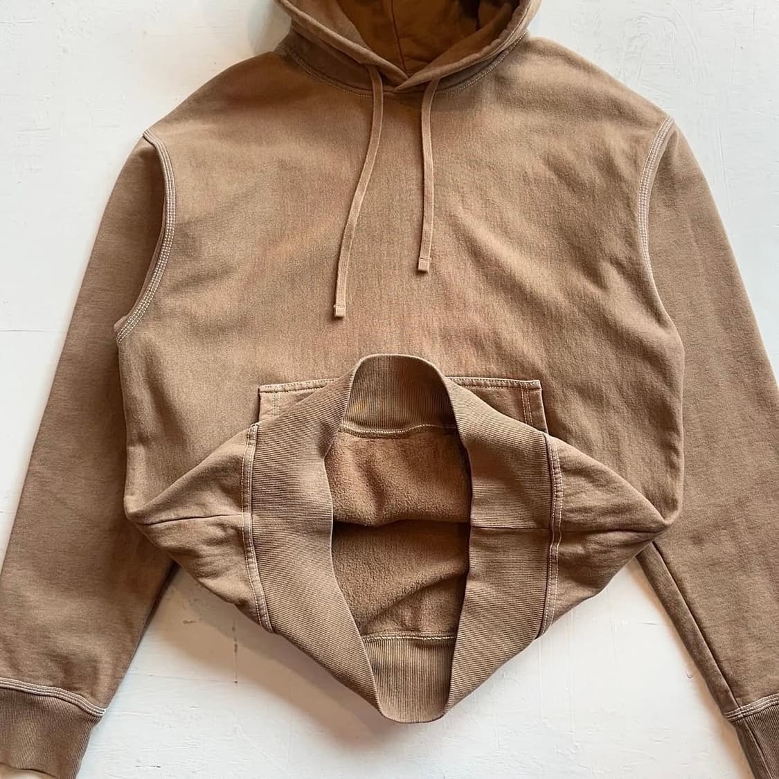 23fw 스투시 스티치 라벨 후드스웻 상품이미지5