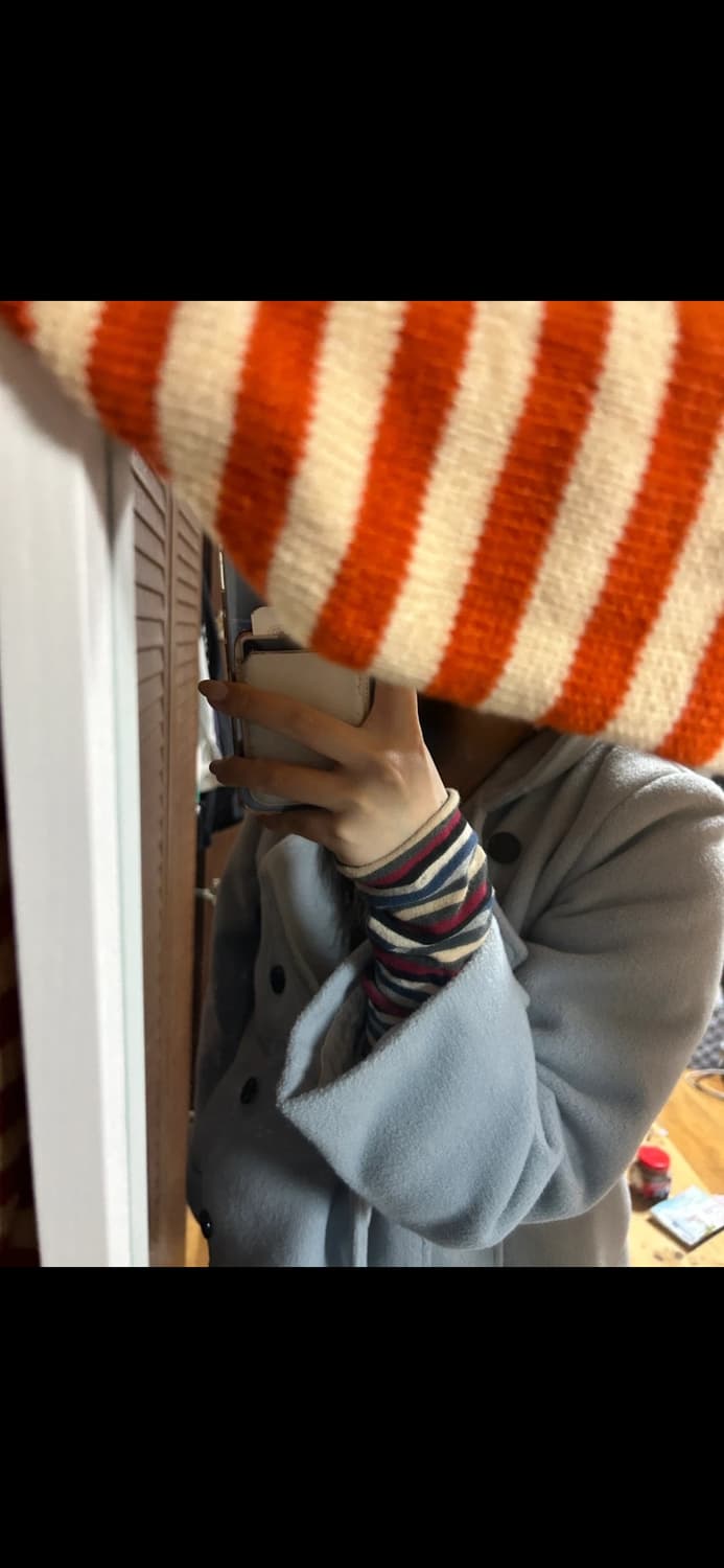스트라이프 팔토시 워머 상품이미지1