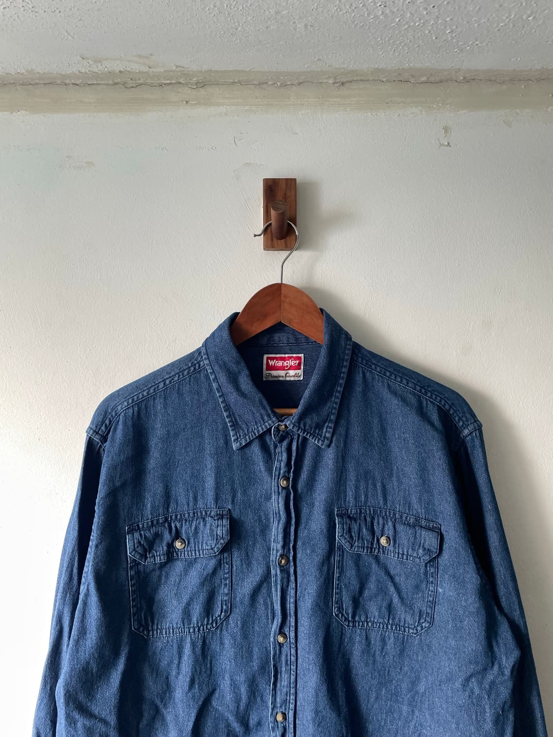 Vintage Wrangler denim Shirt 상품이미지2