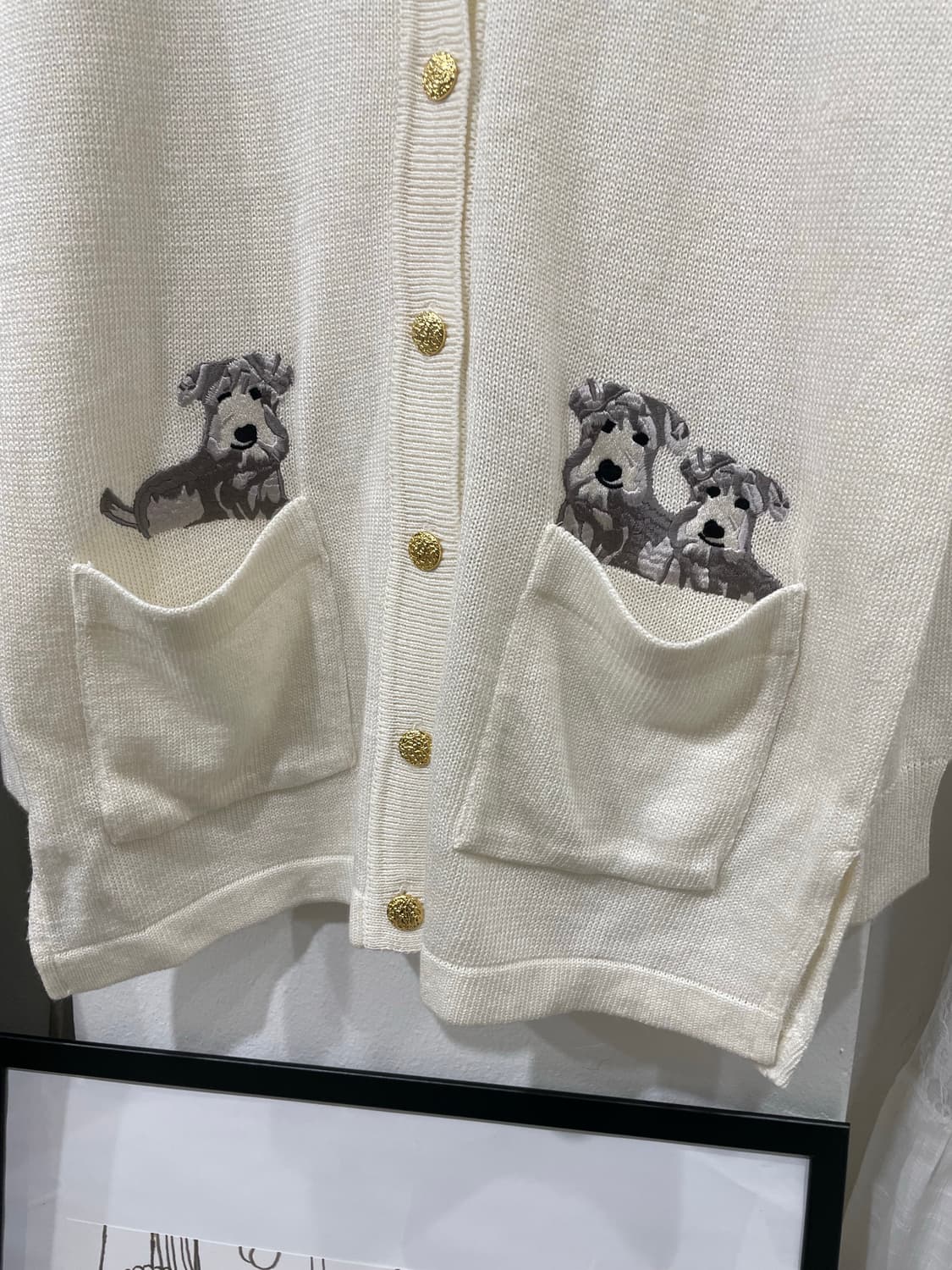 puppy dog cardigan 상품이미지9