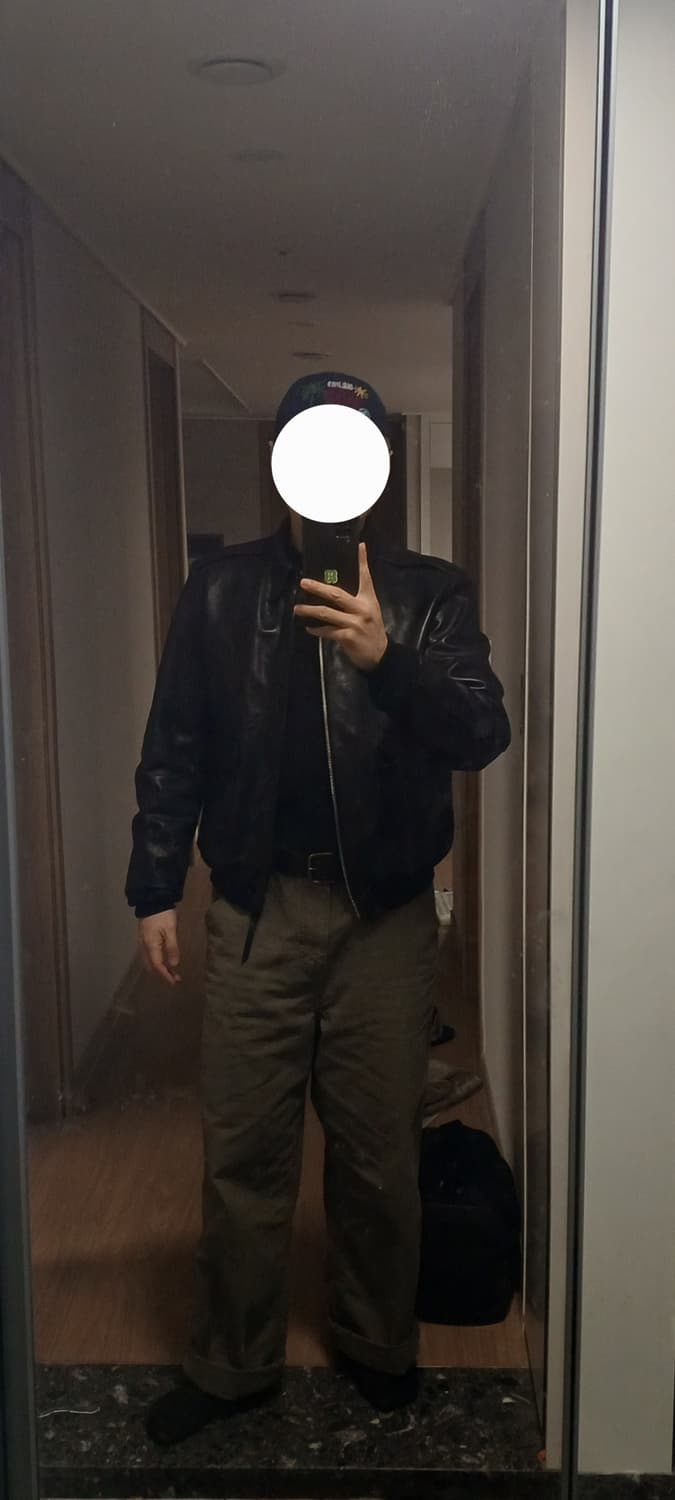 리얼시몬스 A2 차심 말가죽 자켓 XL 판매 상품이미지4