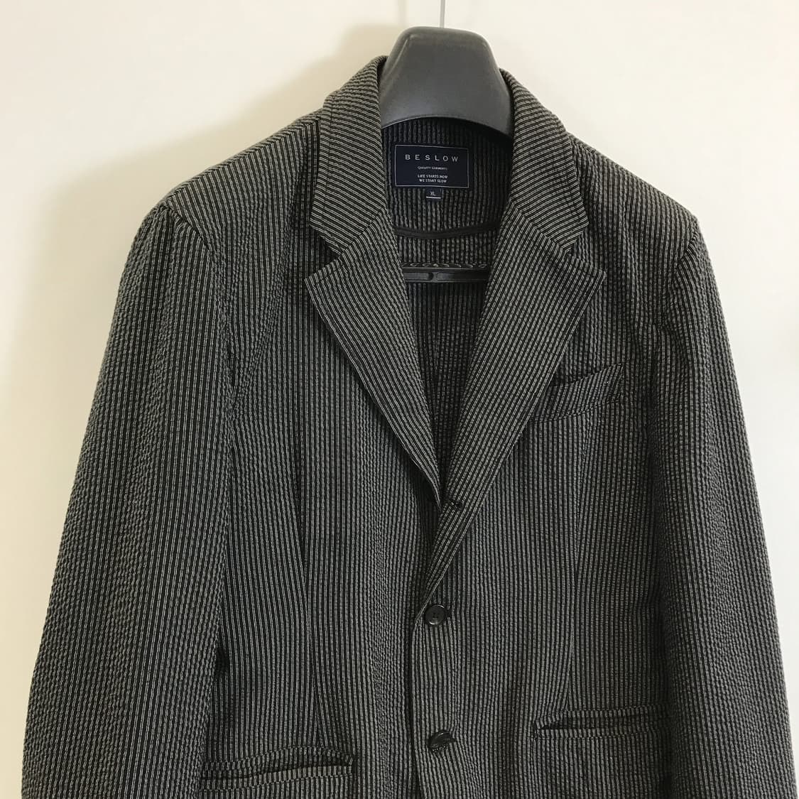 BESLOW 시어서커 스트라이프자켓 [XL] 상품이미지2