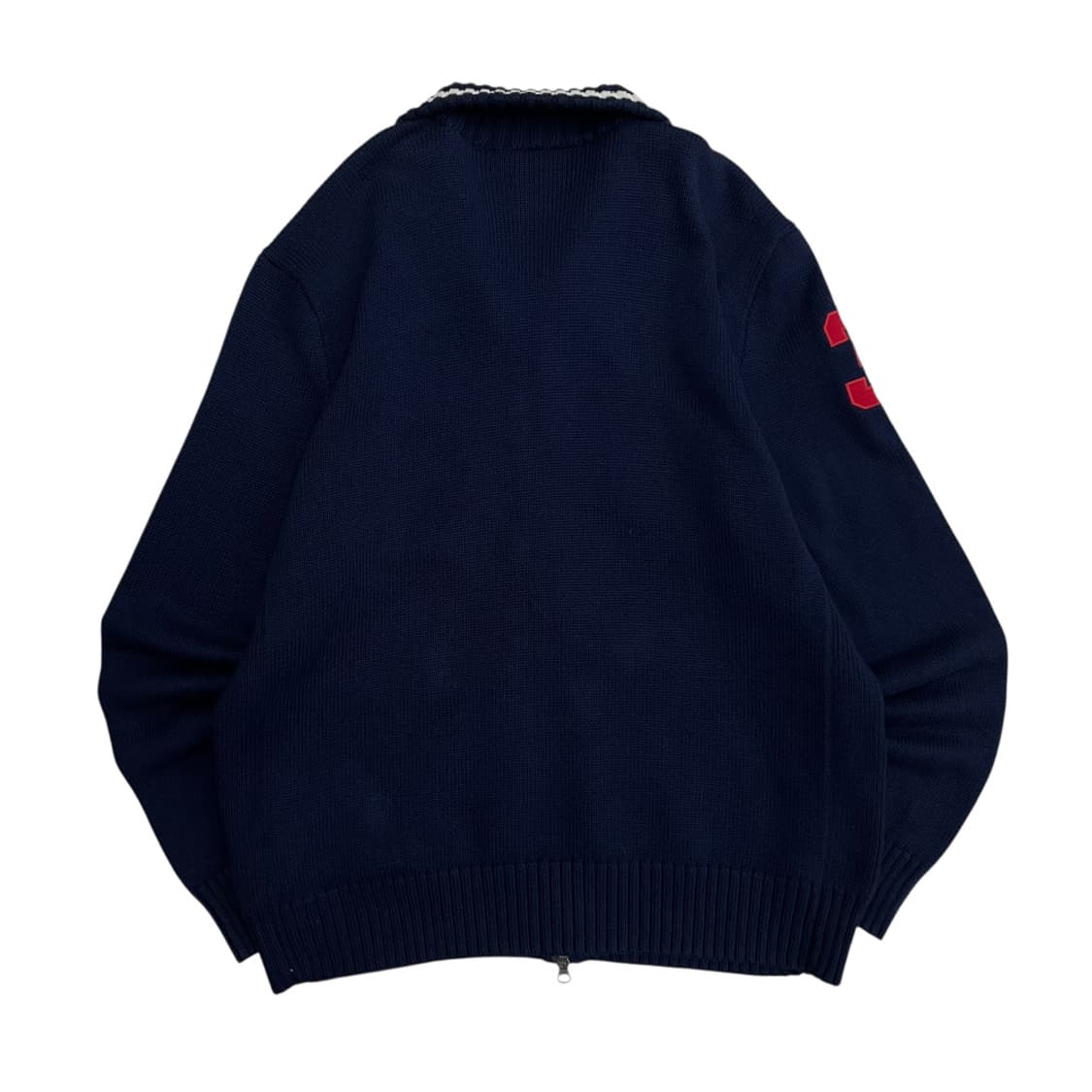 폴로 랄프로렌 빅포니 자수 투웨이 니트집업 XL 상품이미지3