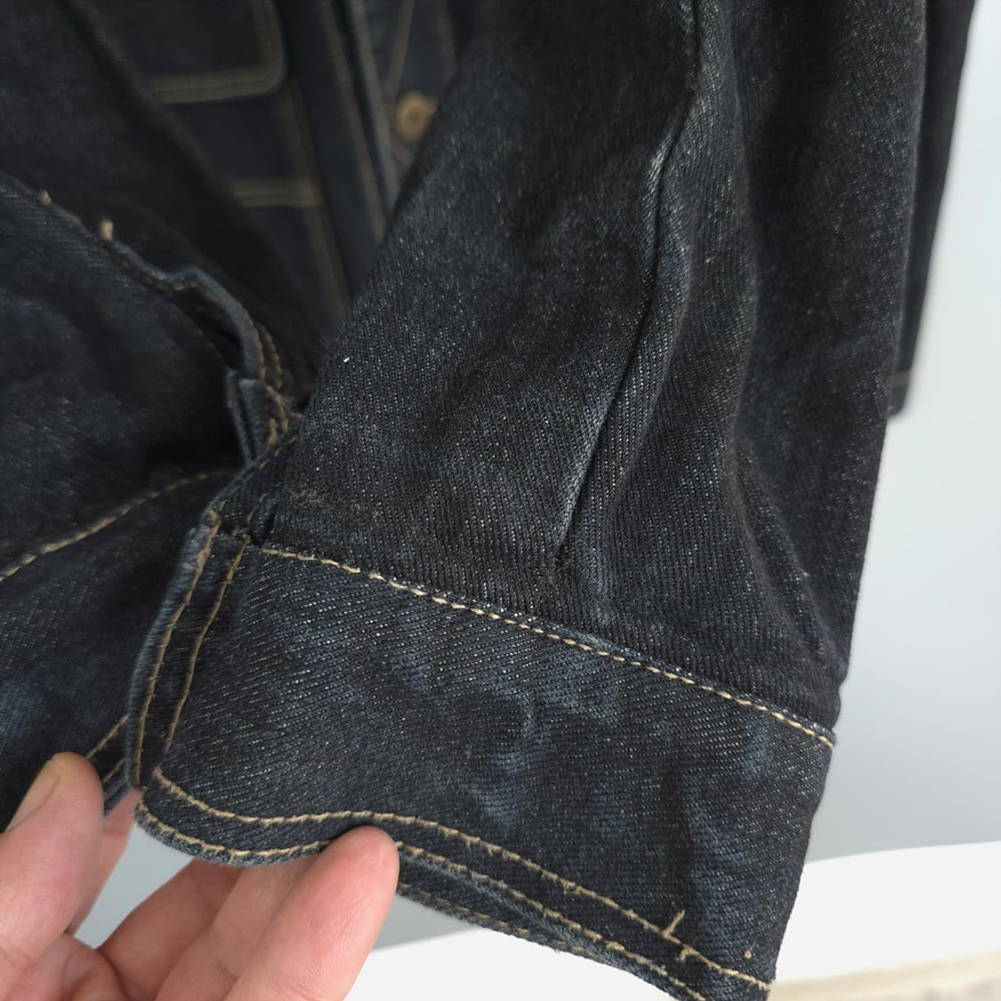 에디슨스토어 데님 자켓 아우터 상품이미지6