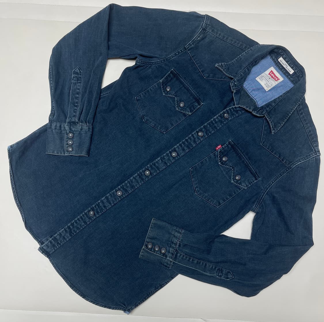 리바이스 웨스턴 스타일 데님 셔츠 상품이미지1