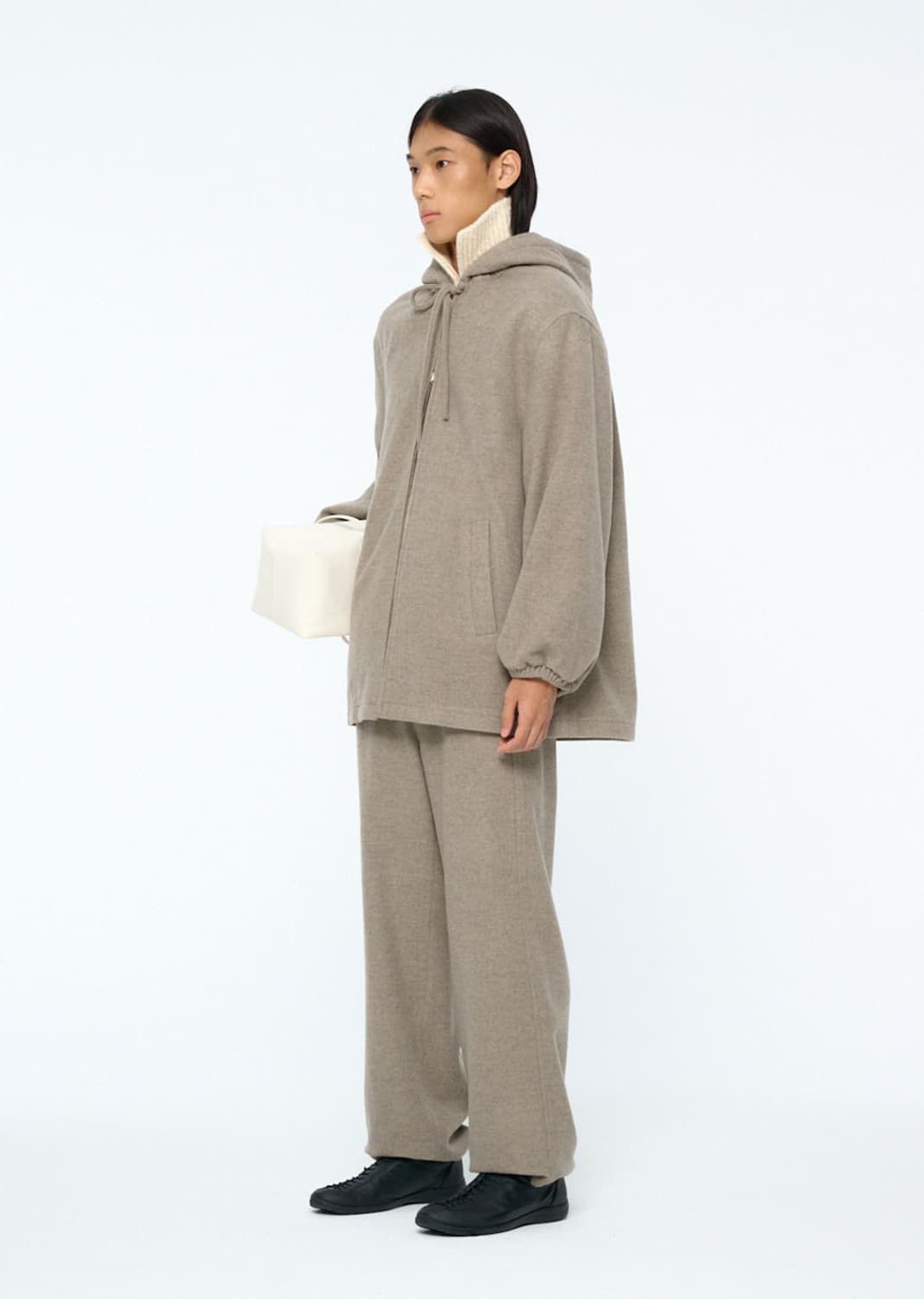 아모멘토 울 밴딩 조거 팬츠 상품이미지3