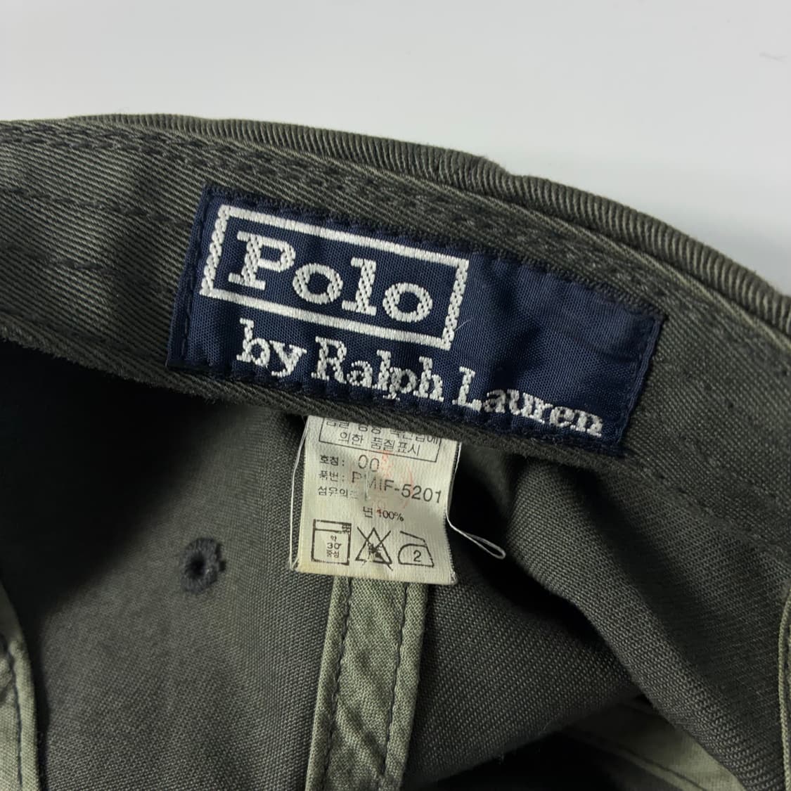 Polo  폴로 랄프로렌 자수 카키 볼캡  상품이미지4