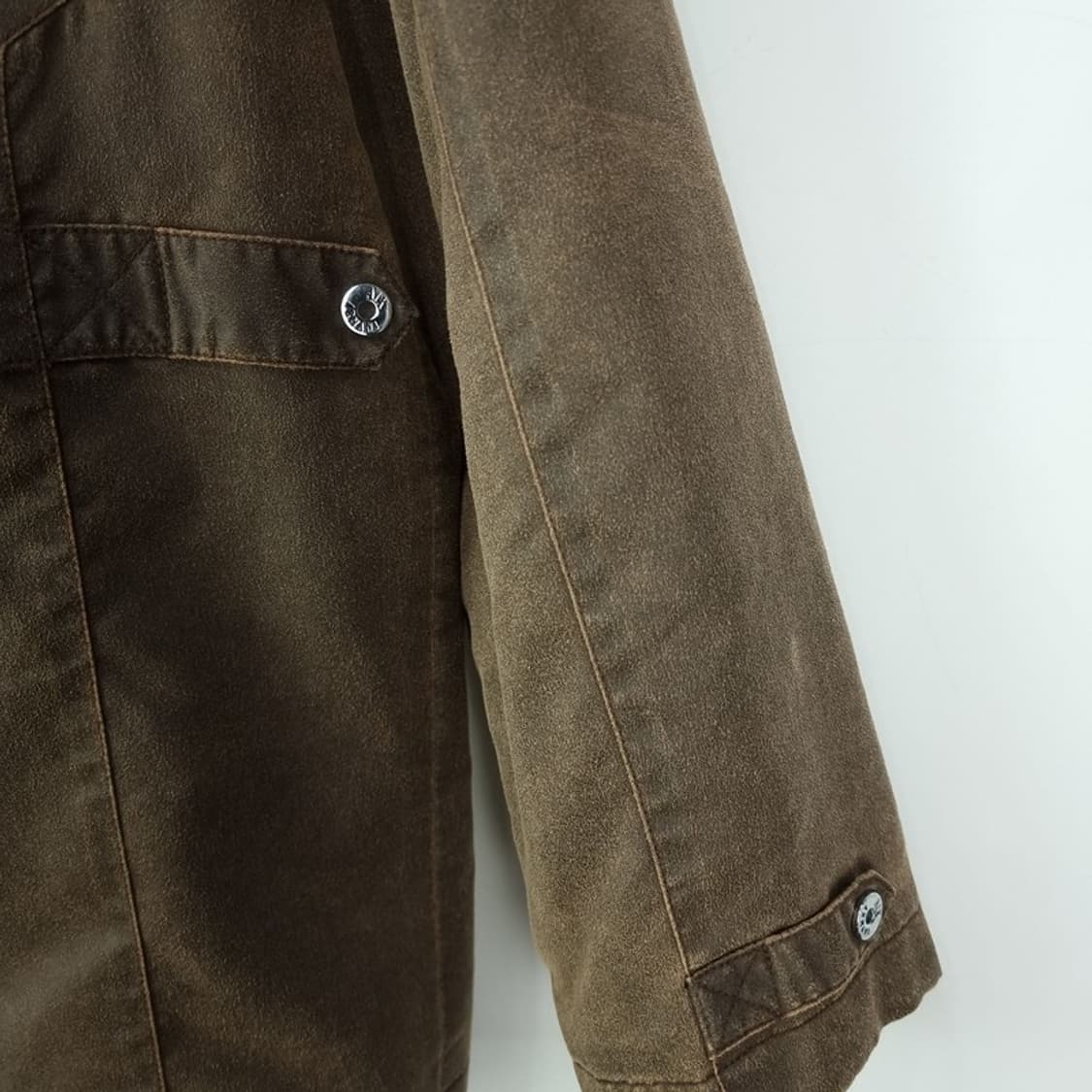 [아르마니] 빈티지 인조 누벅 자켓 P01497 상품이미지6