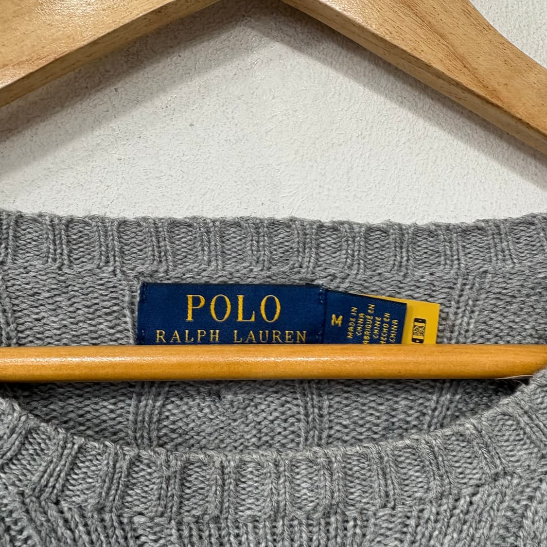폴로 랄프로렌 꽈배기니트 상품이미지3