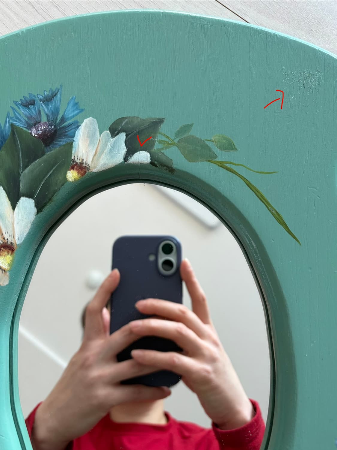 빈티지 거울 상품이미지5