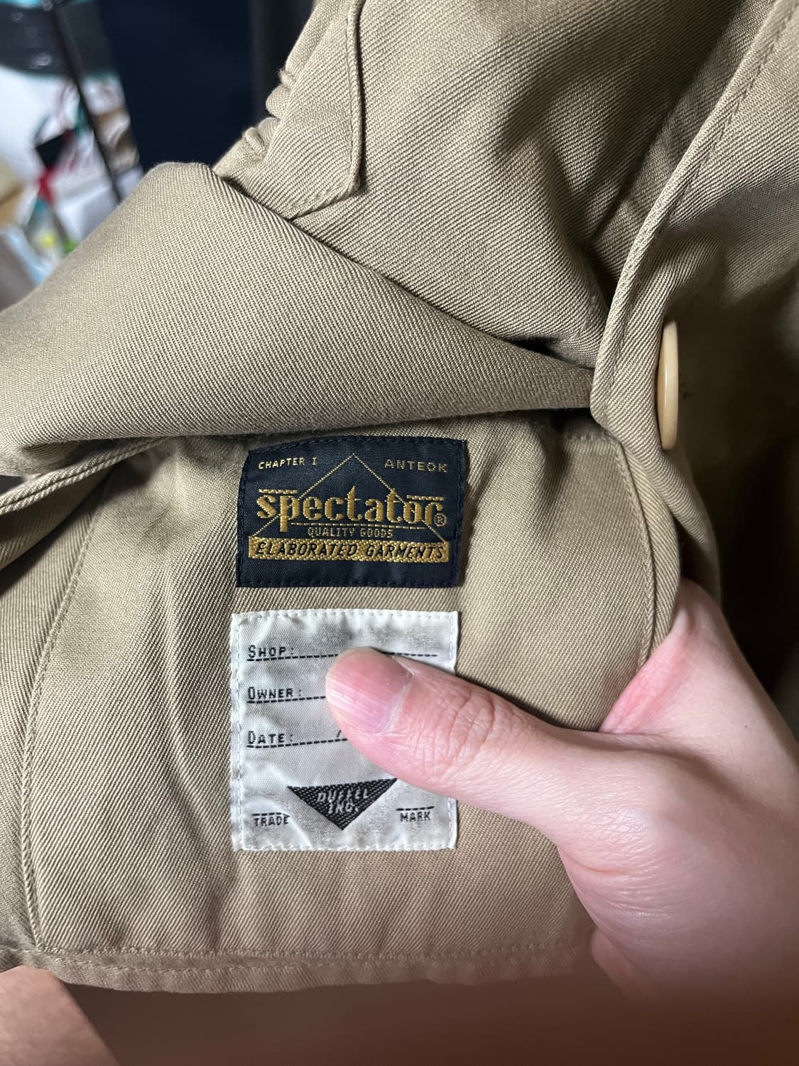 스펙테이터 트렌치코트  상품이미지2