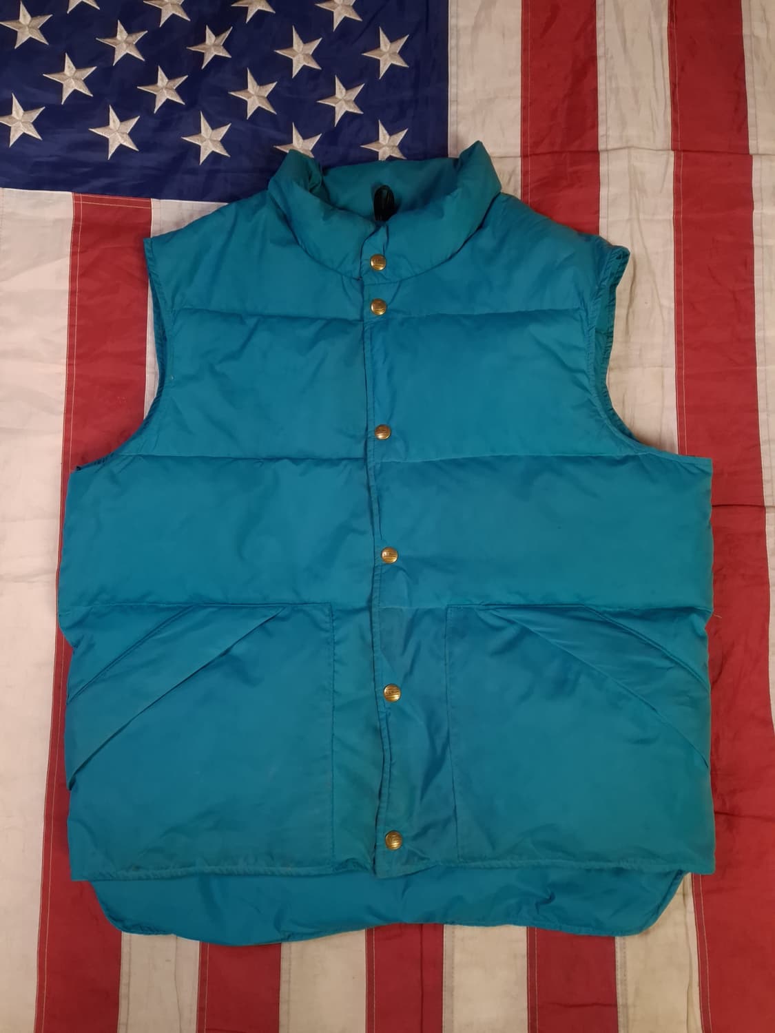 오리지날 80's 엘엘빈 다운 패딩 베스트 상품이미지1