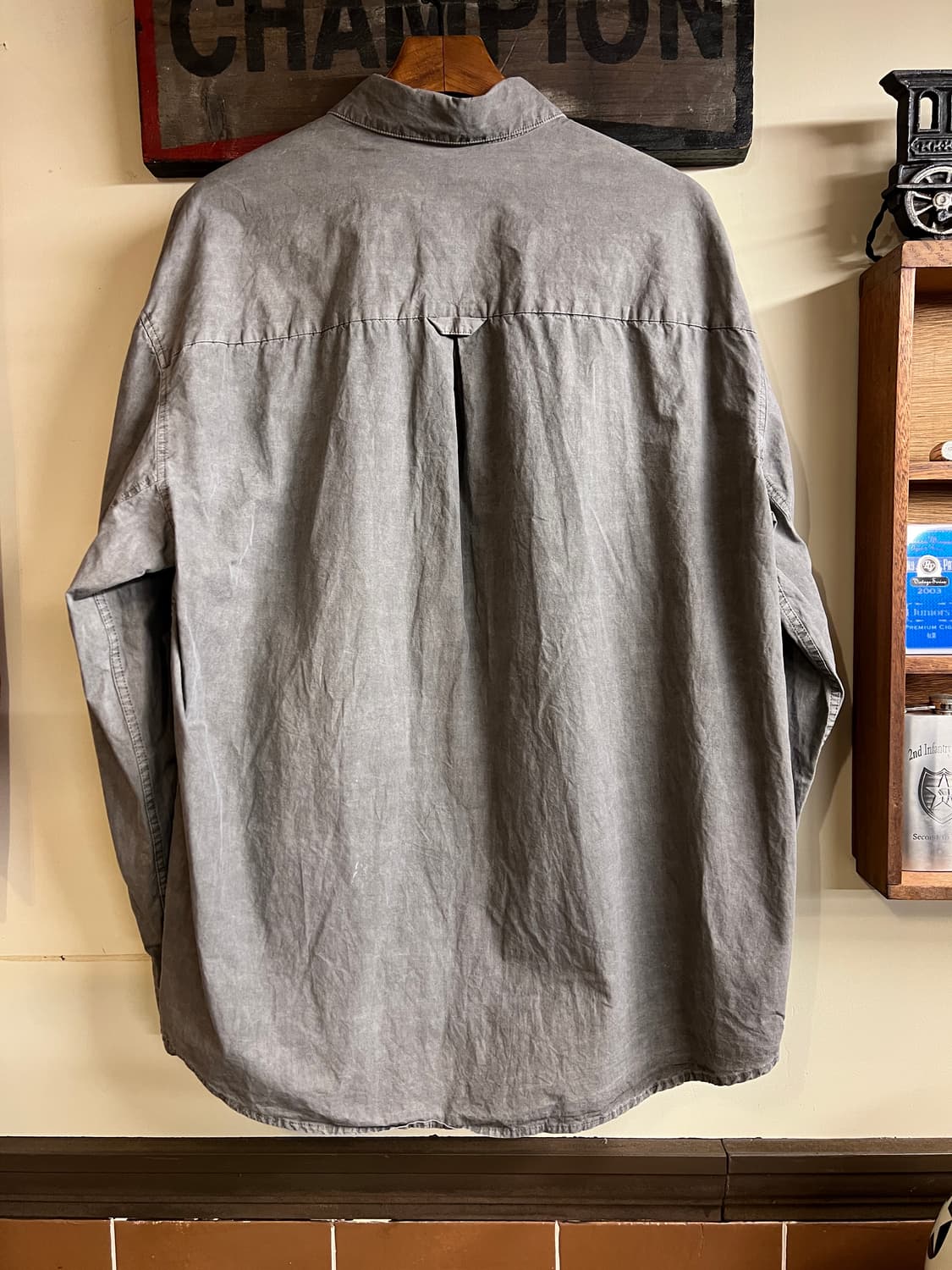 Areuban Shirts Grey 상품이미지5