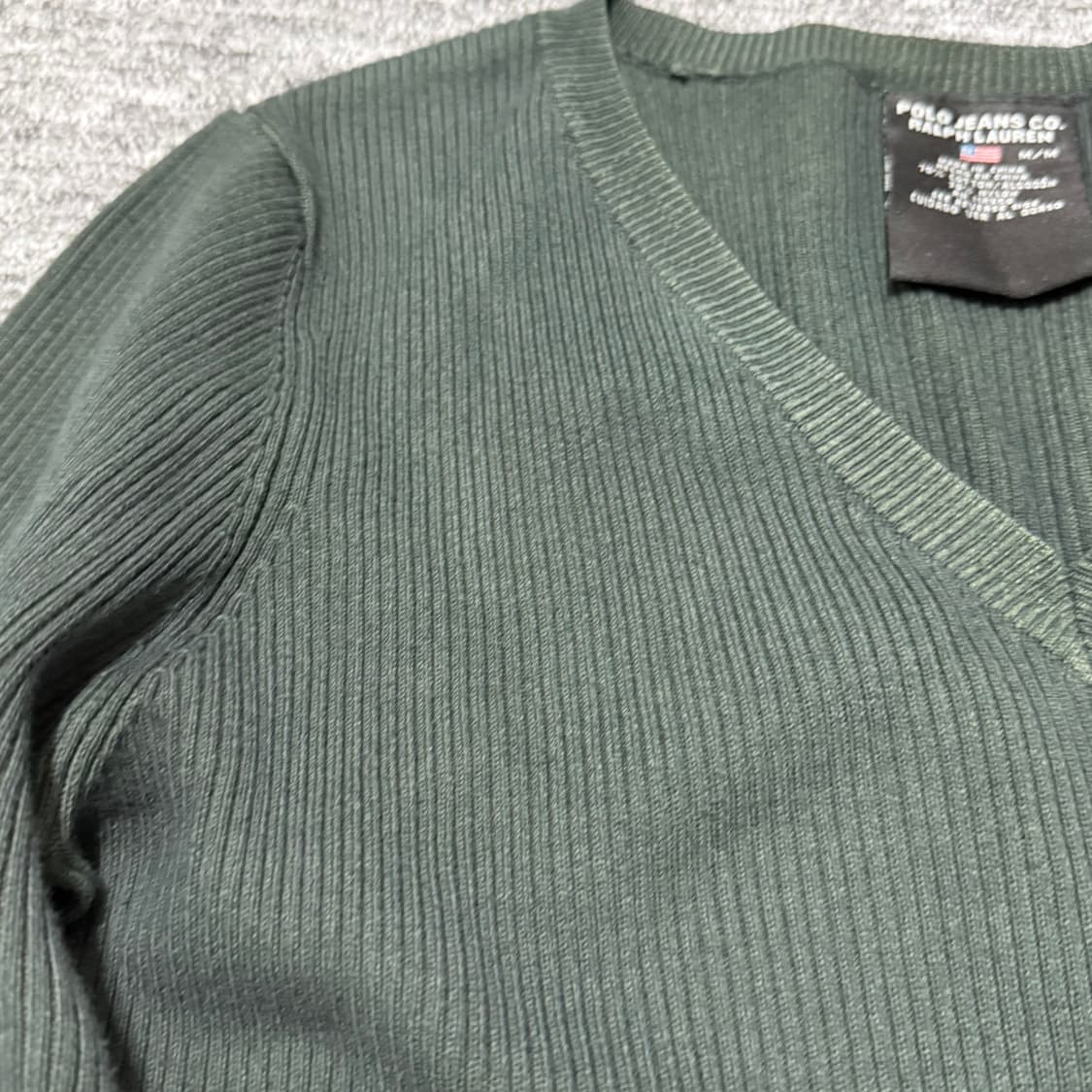 빈티지 폴로 진스 랄프로렌 v넥 | 여성 M 상품이미지2