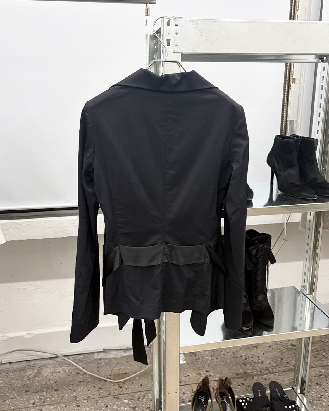 샤론 워숍 벨티드 테일러드 자켓 상품이미지2