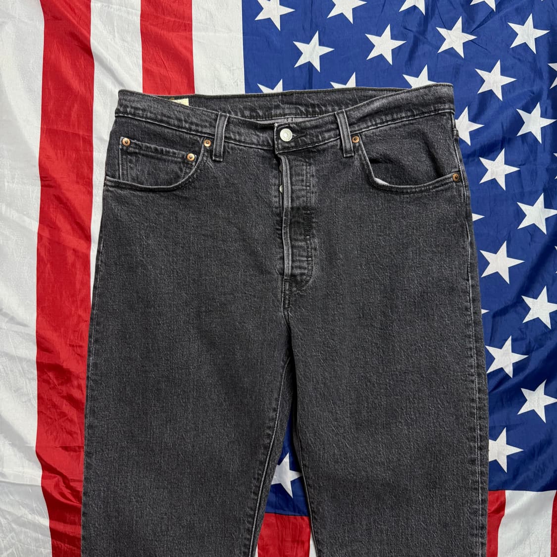[32]Levi's 501  Black Vintage Denim - 10 상품이미지2