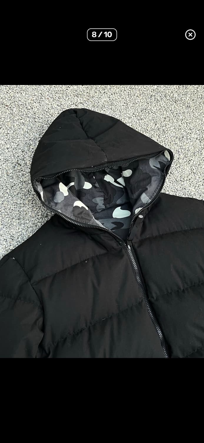 베이프 리버서블 시티 카모 패딩  상품이미지8