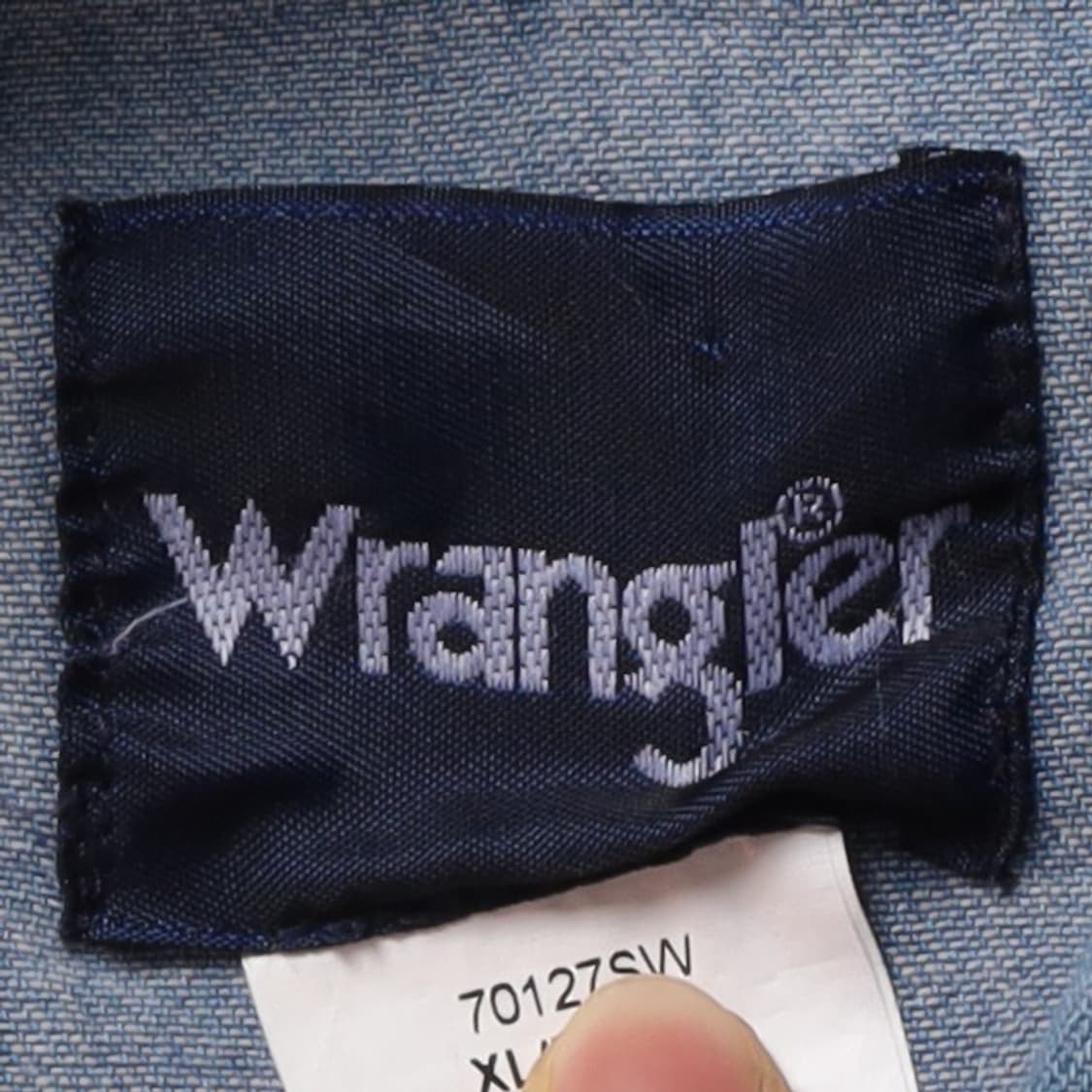 Wrangler Denim Work Shirt

 상품이미지8