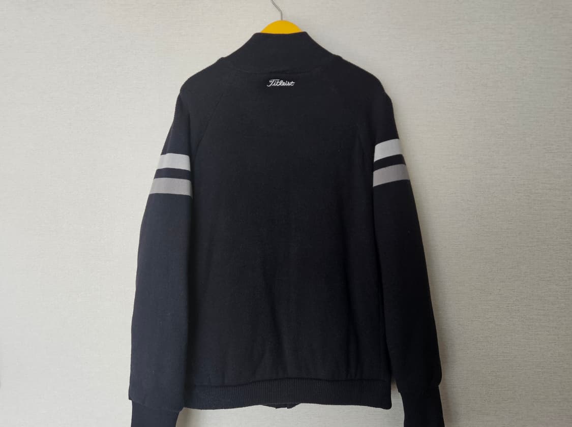 타이틀리스트 골프 방풍 니트 패딩 짚업 자켓 100사이즈 상품이미지2