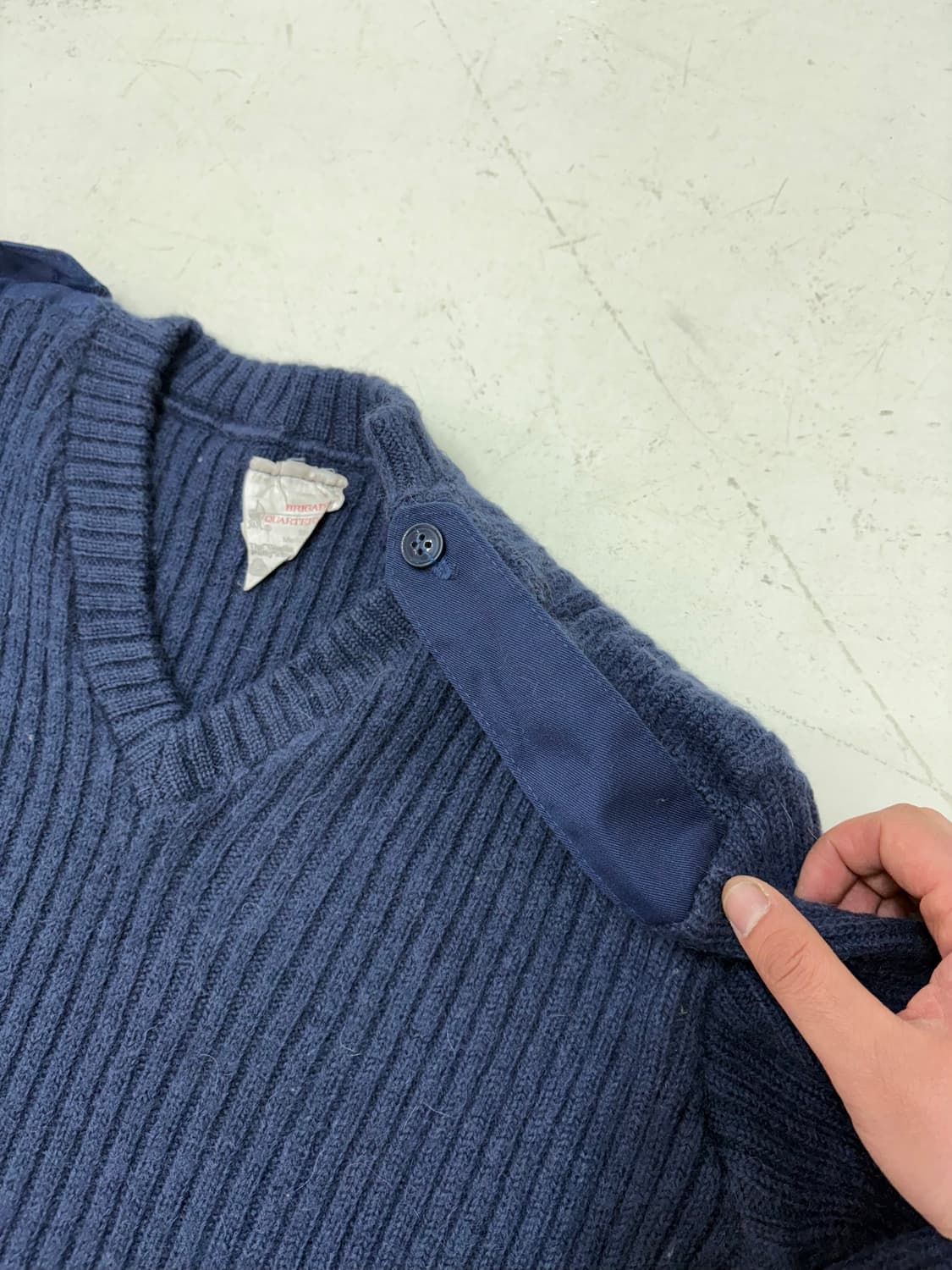 80‘s USAF  Brigade Wool sweater. 상품이미지6