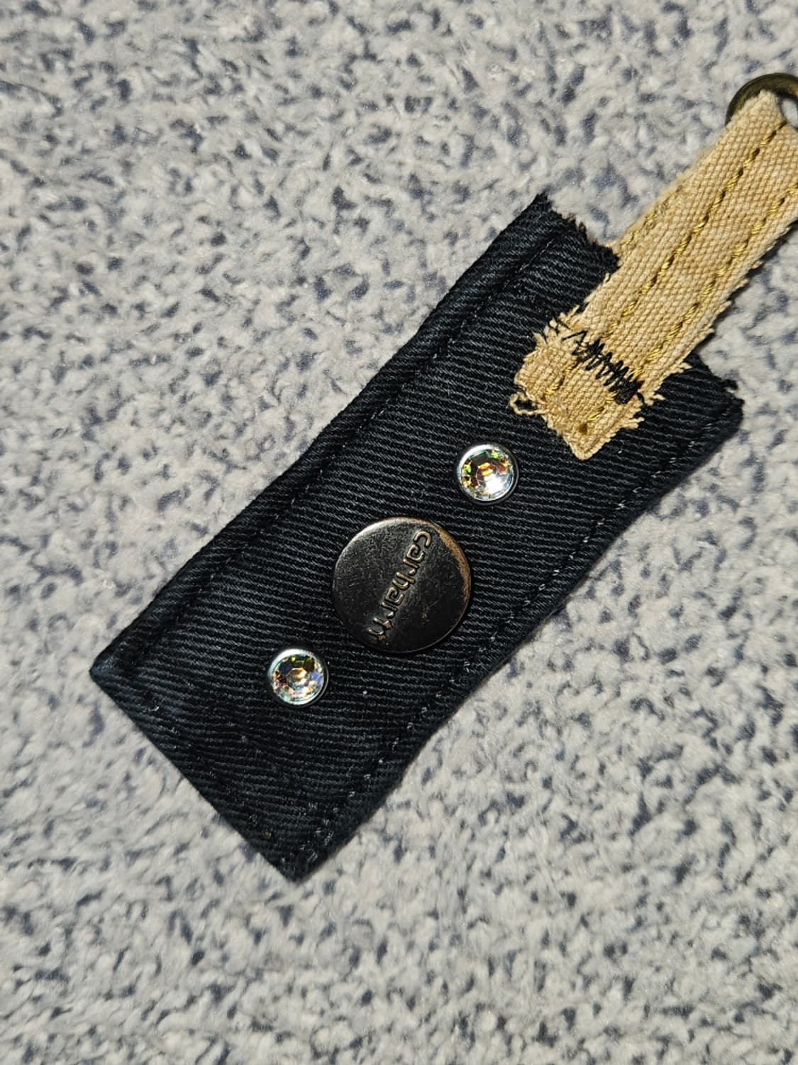 칼하트 버튼 핸드메이드 커스텀 카라비너 키링 / 11905 상품이미지2