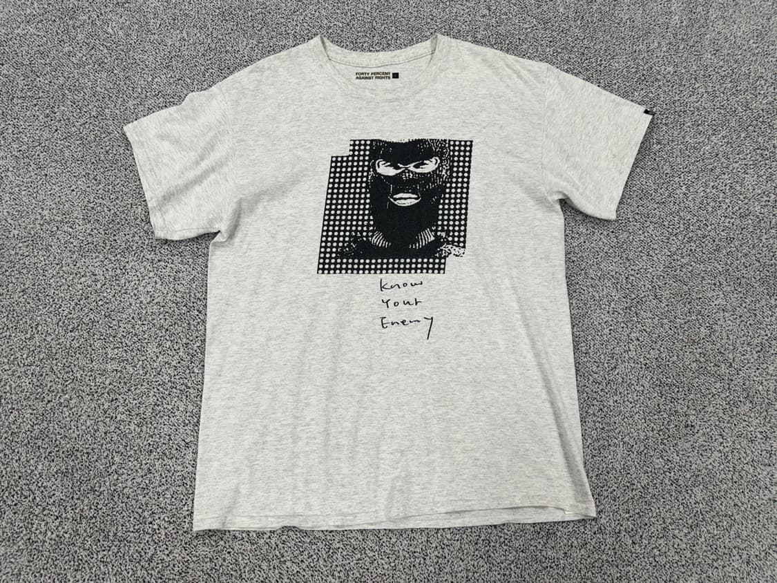 FORTY PERCENT AGAINST RIGHTS 티셔츠 상품이미지1