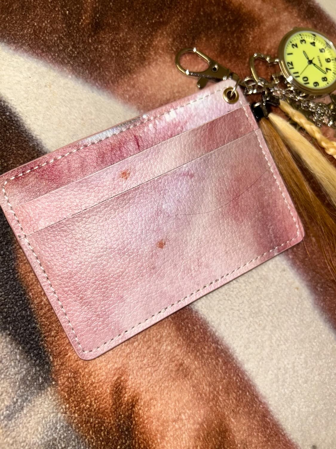 𓇽 Pierced Acne Face Card Holder 𓇽 상품이미지4