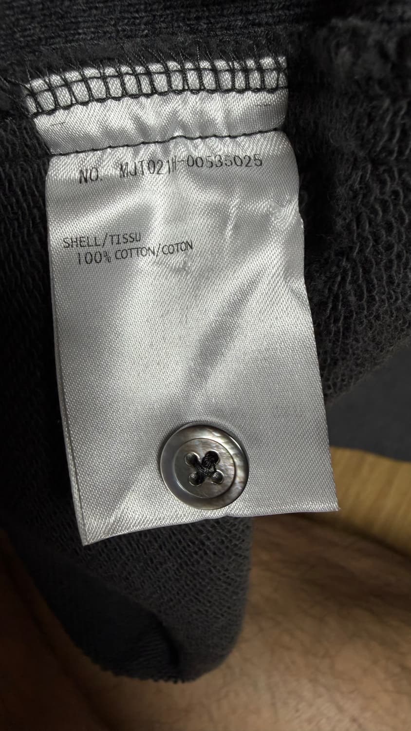 톰브라운 클래식 루프백 4-바 스웨트셔츠 - Dark Grey 상품이미지5