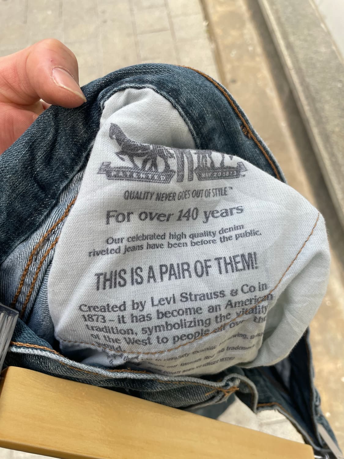 Levi‘s 559 Relaxed Straight Jeans 상품이미지9