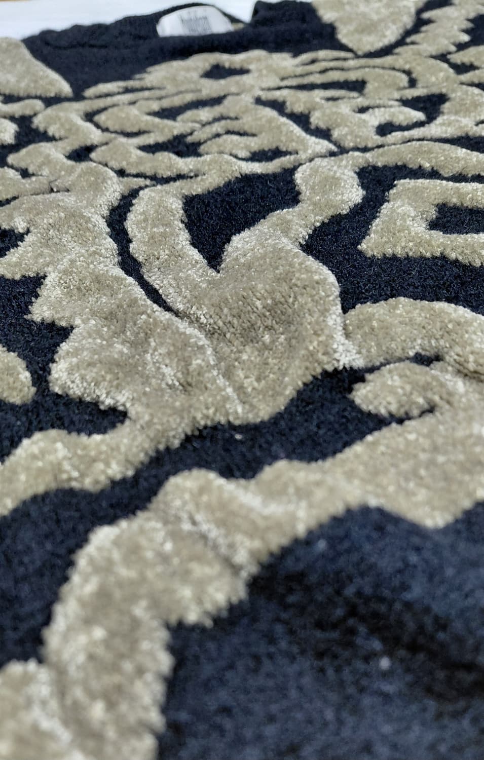 [Rare] 이탈리아 모딜리아니(Modigliani) 입체 패턴 울니트 상품이미지4