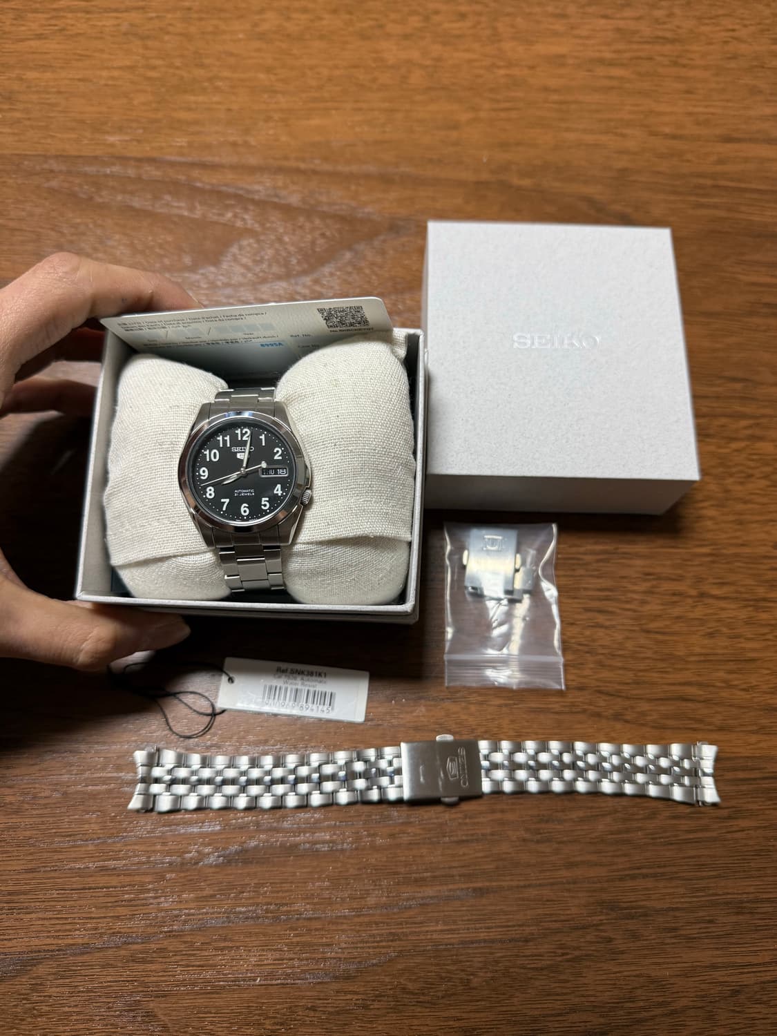 세이코 5 snk381 판매합니다 상품이미지1