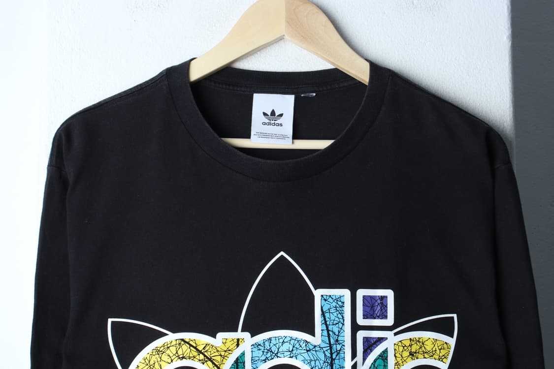 W(XL) 아디다스 반팔 티셔츠 에이징 오리지널 빅로고-H32968 상품이미지3