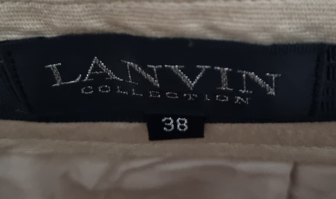 38사이즈 ) 랑방 일본 빈티지 베이지 슬랙스 상품이미지3