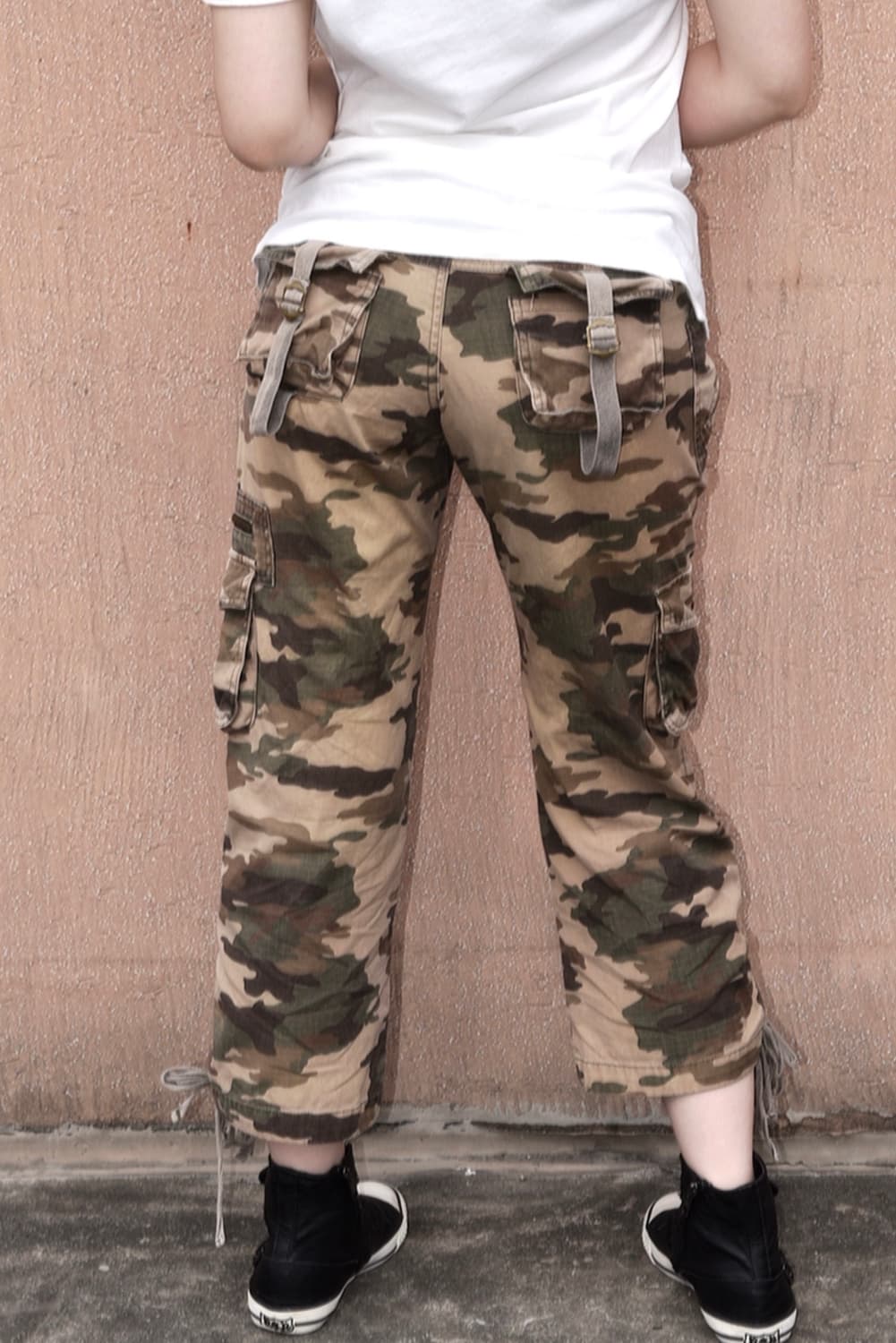 카모 카고 카프리 팬츠 상품이미지6
