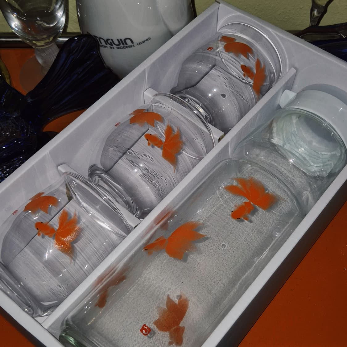 카타오카 츠루타로 어항 금붕어 보틀 세트 상품이미지7