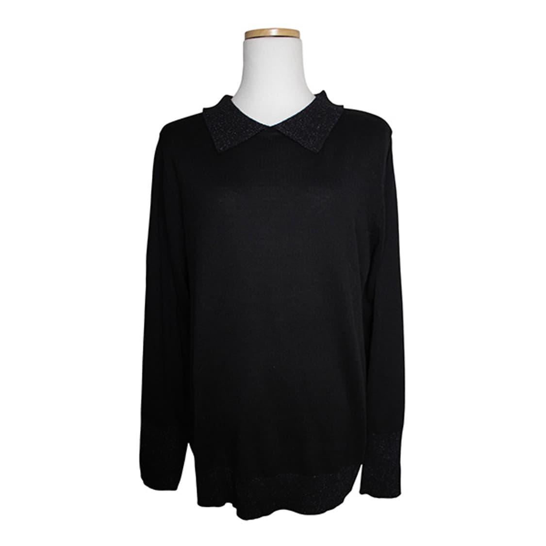 베라왕 블랙 글리터 니트 상의 66 상품이미지1