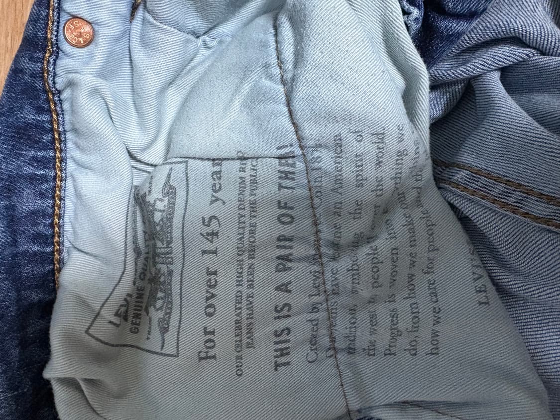 리바이스 502 청바지 W36 L32 상품이미지4