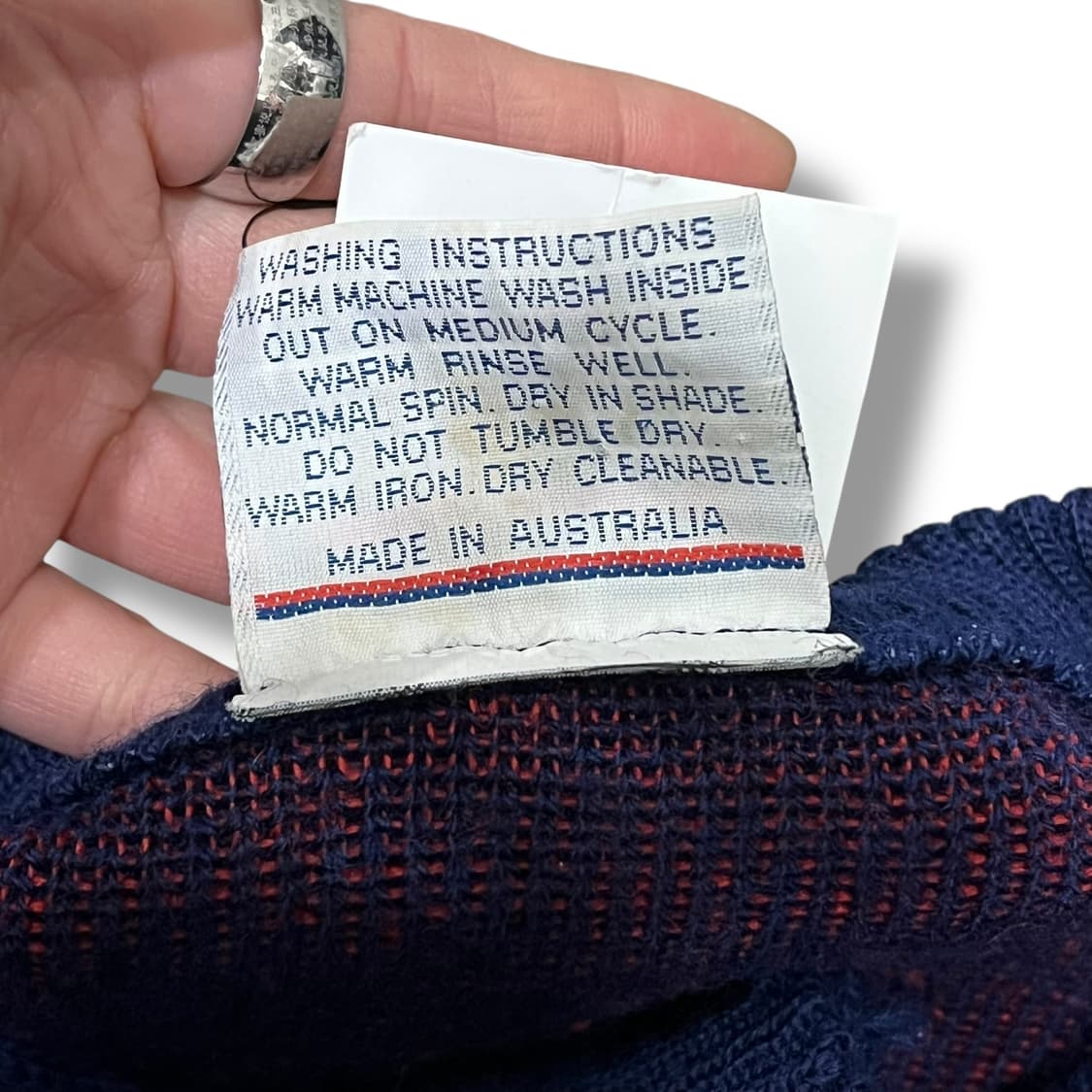 오스트레일리아 패턴 울니트 s08355 상품이미지7