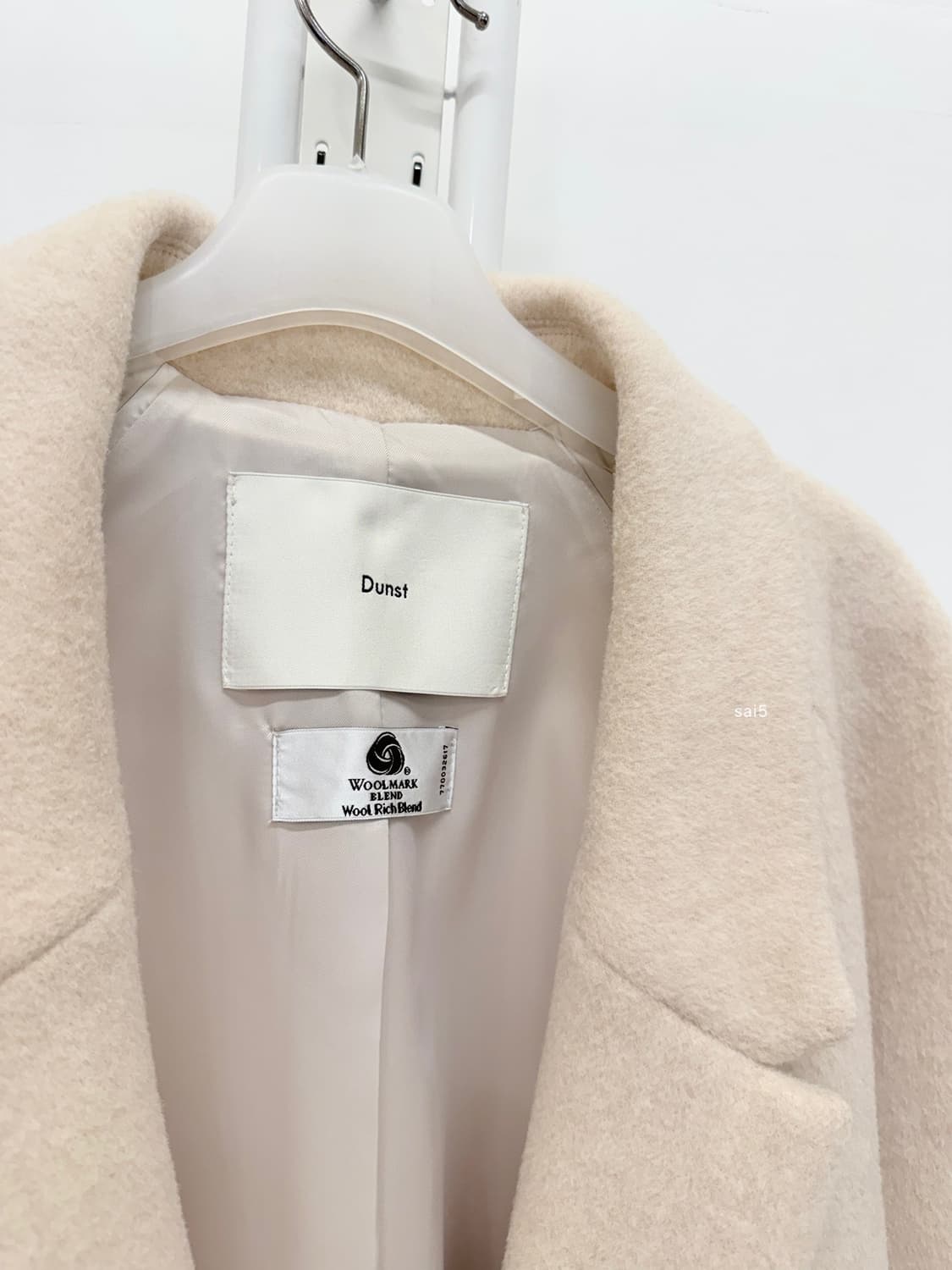 던스트 레글런 벨티드 울코트 상품이미지6