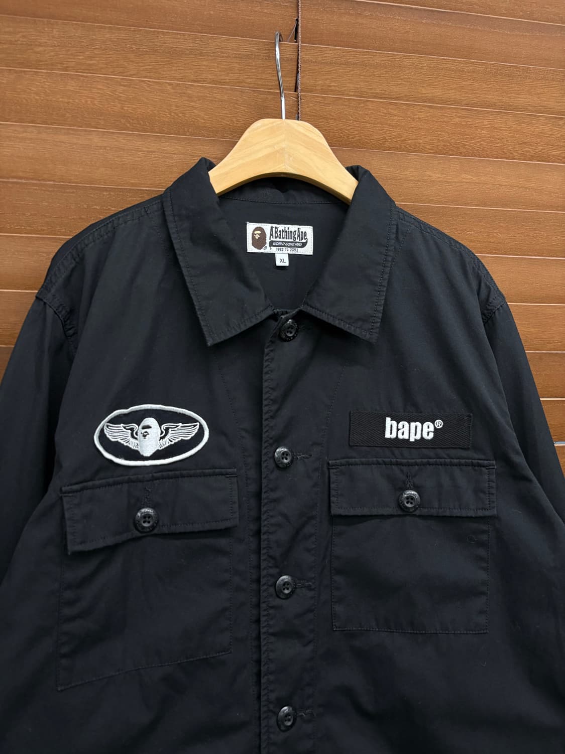 bape 베이프 밀리터리 포켓 워크셔츠 상품이미지4