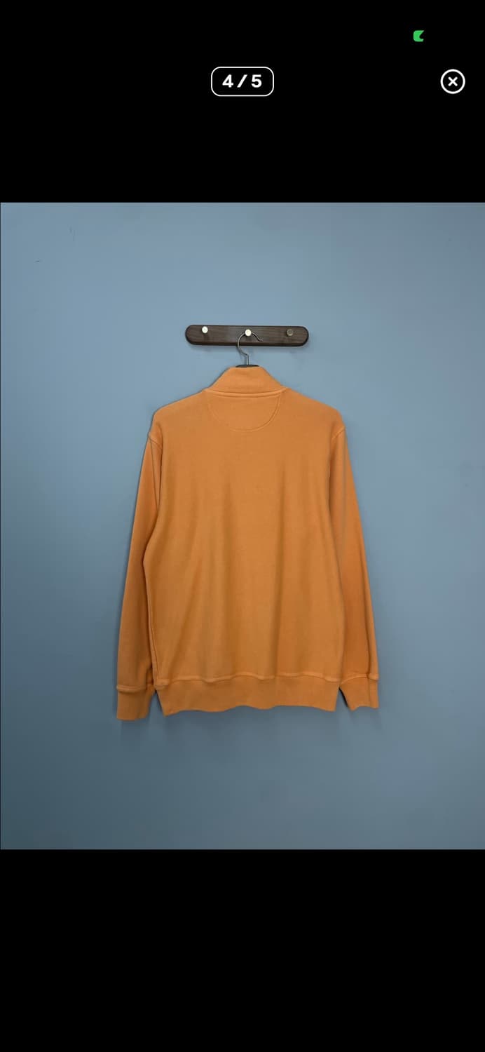 스투시 오렌지 반집업 스웻셔츠 A3617 상품이미지4