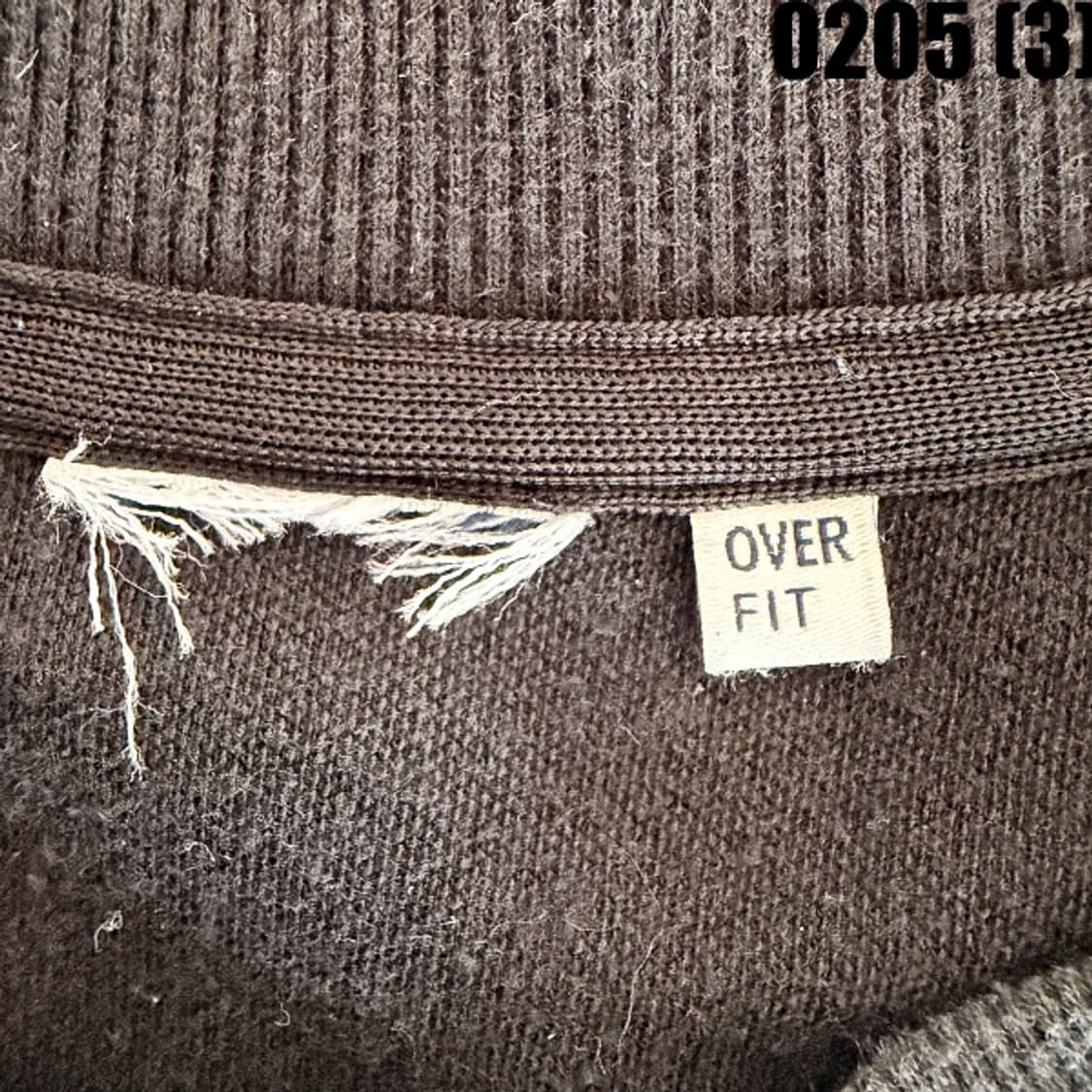 [105XL] 휠라 블랙 맨투맨 티셔츠 0205(3) 상품이미지3