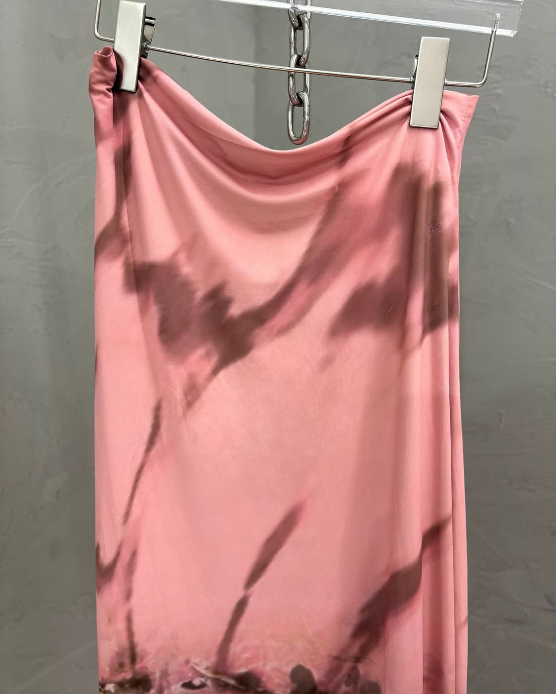 Pink Pattern Long Skirt 상품이미지2