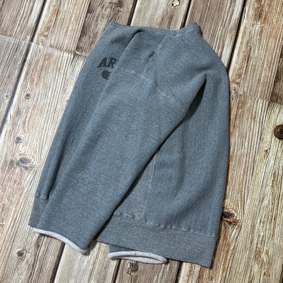 더블웍스 by 웨어하우스 ARMY 프린팅 컷오프 스웻 셔츠 L 사이즈 상품이미지3