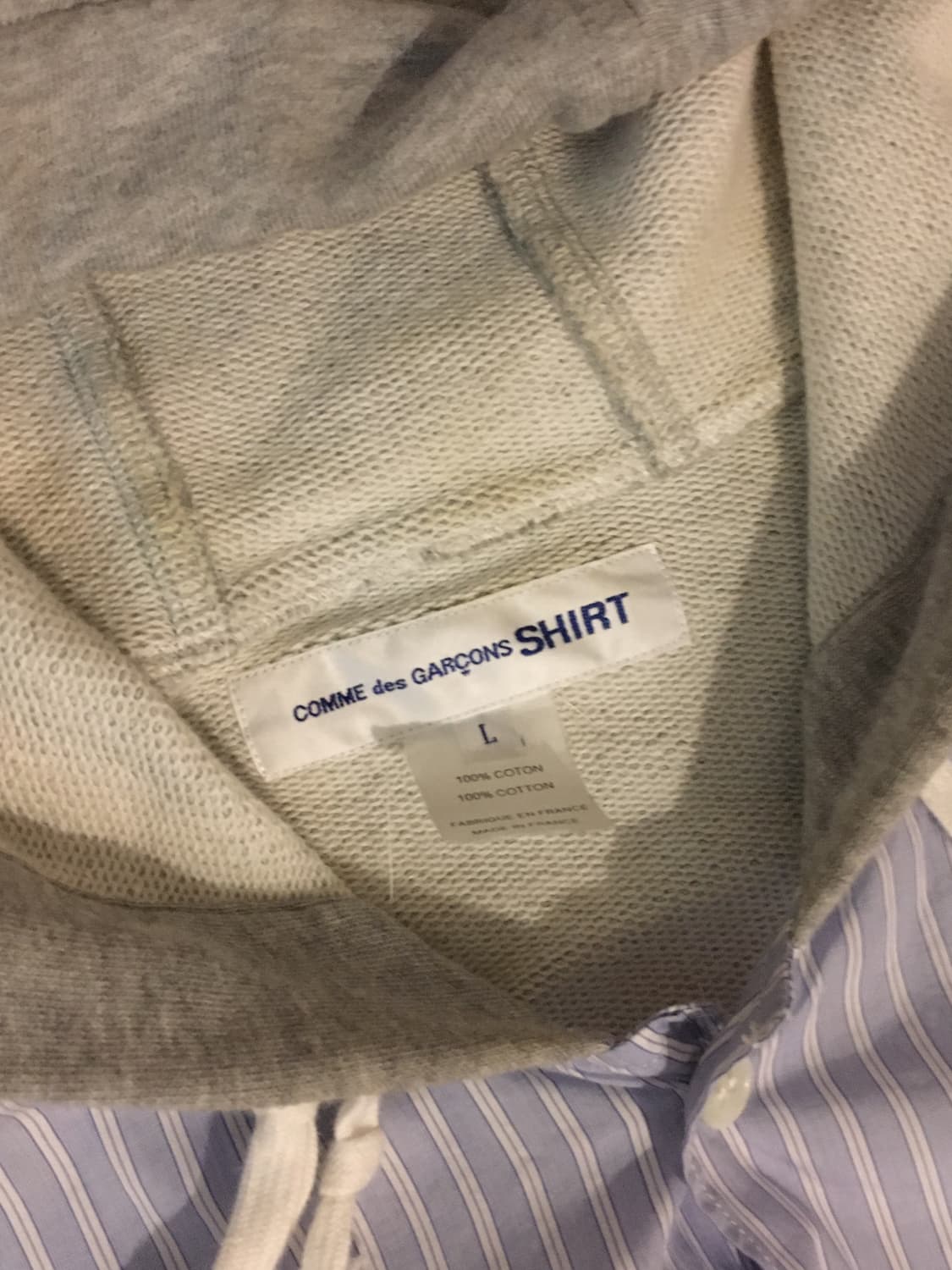 Comme des Garcons shirt 후드 셔츠 상품이미지2