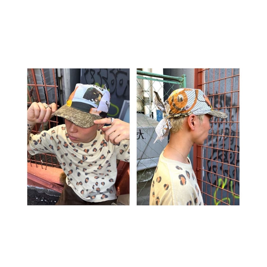 빈티지무드 반다나 볼캡  상품이미지3