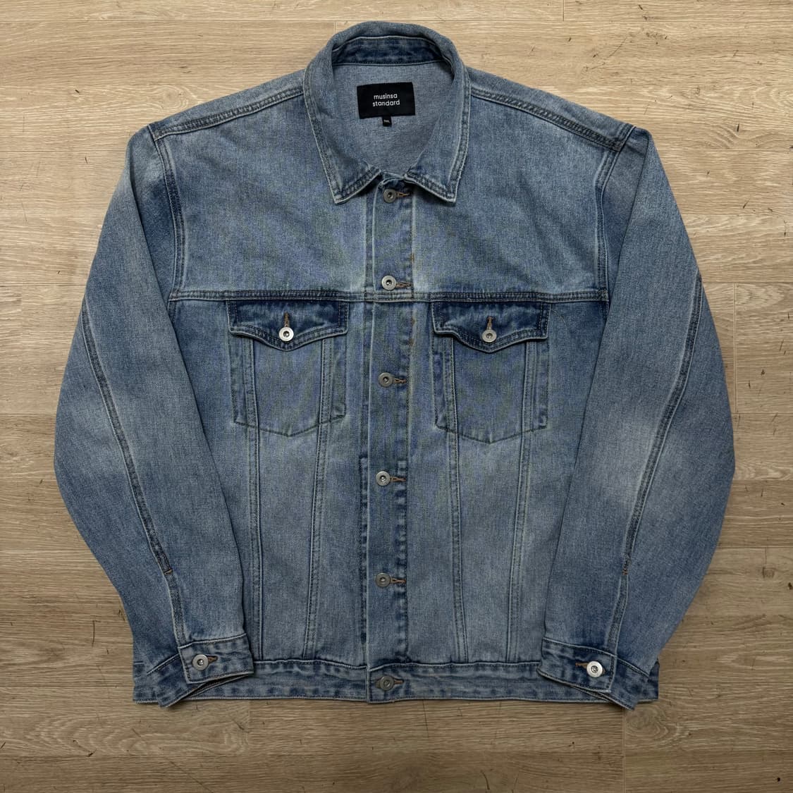 무신사스탠다드 데님 청자켓 상품이미지1