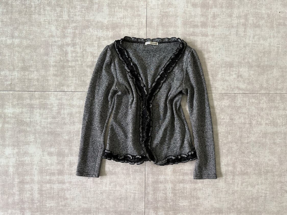 lace trim cardigan 상품이미지1