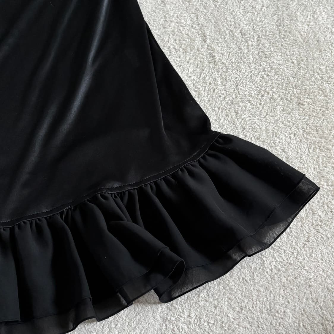 일본빈티지 Nn 시스루 슬리브리스 상품이미지3