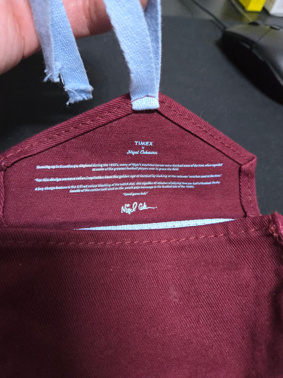 [나이젤카본 x 타이맥스] 레프리워치 (정품스트랩 미사용) 상품이미지3